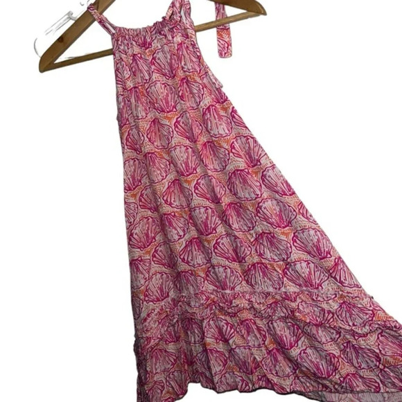 MAGGIE GIRLS DRESS Pink shell pattern | size 12 - Picture 4 of 4